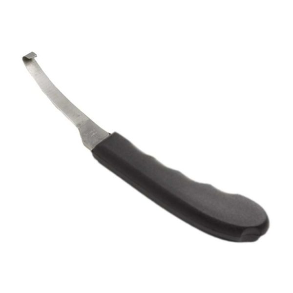 KNIFE SINGLE EDGE PLASTIC HANDLE